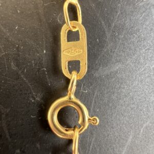 18k 4.1g Gold Chain Link Necklace 17” - Image 4