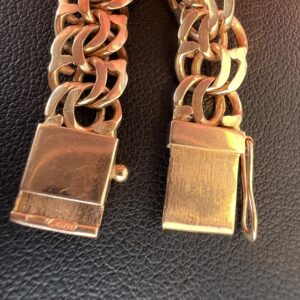14k 42.4g Gold Double Mariner Chain 24” - Image 4