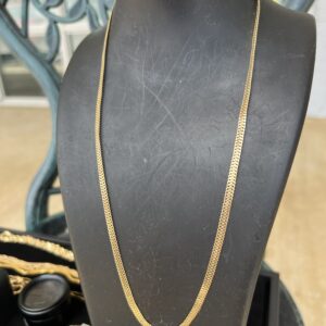 14k 8.6g Gold Double Cuban Link 20”