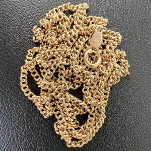 Alternative view of 14k 5.2g Gold Cuban Chain 26”