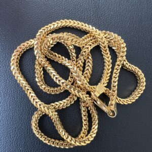 Alternative view of 22k 18.6g Gold Franco 20”