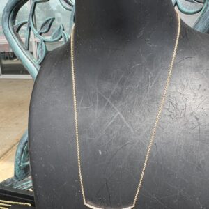 14k 1.8g Rose Gold Necklace 16”