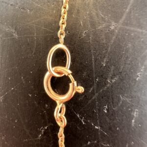 14k 1.8g Rose Gold Necklace 16” - Image 4