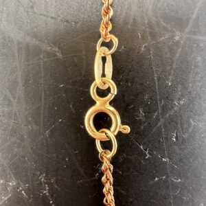 14k 2.7g Gold Rope Chain 20” - Image 4