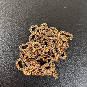 14k 2.7g Gold Rope Chain 20” - Image 3