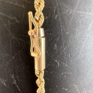 14k 9.4g Gold Rope Chain 18” - Image 4