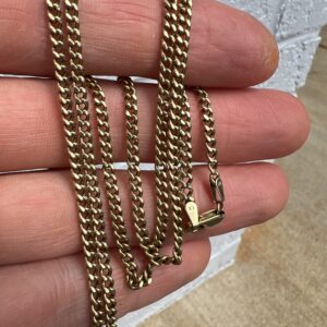 Alternative view of 10k 5g Gold Cuban Chain 24”