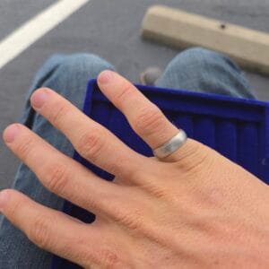 PLAT 9.9g Band Sz9.9g