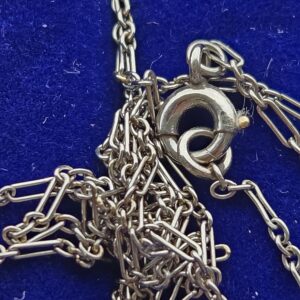 Alternative view of Platinum 3.4g Link Chain 22" 1.3mm