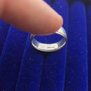 8.5g PALLADIUM Band Sz10.75 - Image 5