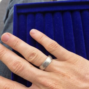 8.5g PALLADIUM Band Sz10.75 - Image 4