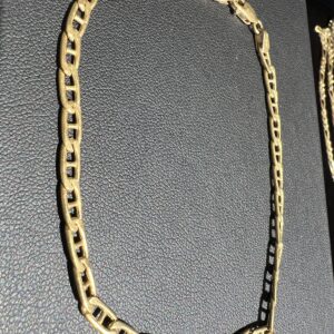10k 3g Gold Mariner Bracelet 9”