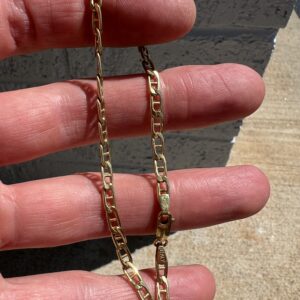 Alternative view of 10k 3g Gold Mariner Bracelet 9”