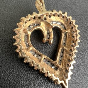 10k 5.5g Gold Heart Pendant - Image 3