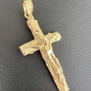 14k 5.5g Gold Crucifix Pendant