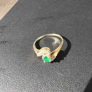 Alternative view of 14k 2.3g Gold Ring Sz 6.25