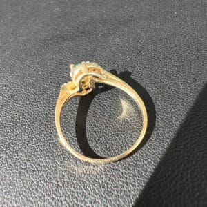 14k 2.3g Gold Ring Sz 6.25 - Image 3