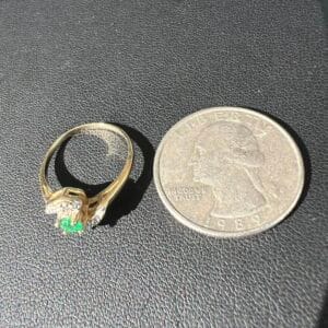 14k 2.3g Gold Ring Sz 6.25 - Image 5