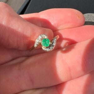 14k 2.3g Gold Ring Sz 6.25