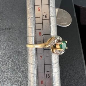 14k 2.3g Gold Ring Sz 6.25 - Image 6