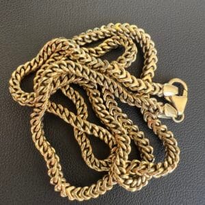 10k 10g Gold Franco Chain 18” - Image 3