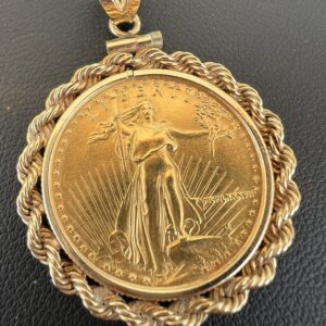 14k 12.1g Gold 1/4 OZ Charm