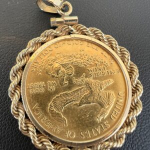 14k 12.1g Gold 1/4 OZ Charm - Image 4