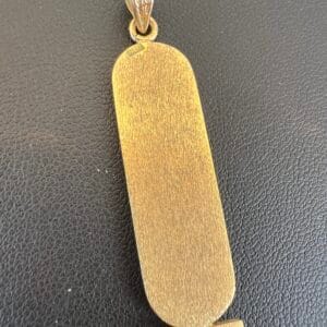 18k 4.5g Gold Symbol Charm - Image 4
