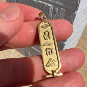 Alternative view of 18k 4.5g Gold Symbol Charm