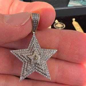 10k 4.6g Gold Star Charm - Image 3