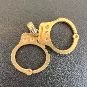 14k 2g Gold Handcuff Charm - Image 4
