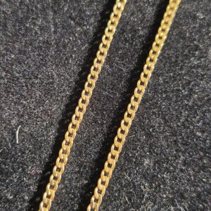 3.8g 14k Cuban 23" Chain 2mm - Image 2