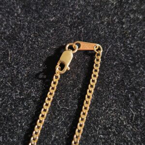 3.8g 14k Cuban 23" Chain 2mm - Image 5