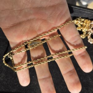 Alternative view of 14.7g 10k Solid 24" Rope 3mm Chain