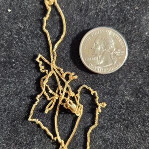 2.0g 10k Tiny Cuban 24" Chain 1mm - Image 5
