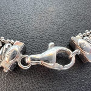 14k 11.6g White Gold Bracelet 7” - Image 4