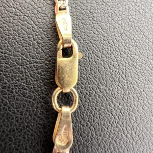 10k 2.2g Gold Mariner ID Bracelet 5” - Image 4