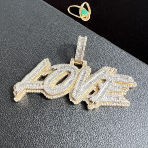 10k 14.9g Gold “Love” Charm - Image 2