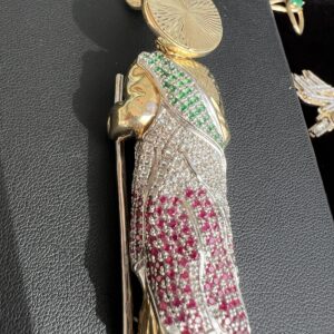 14k 28.2g Jesus/Saint Jude Pendant - Image 4