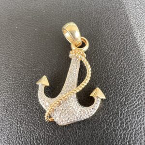 14k 2.8g Gold Anchor Charm
