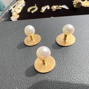 18k 3.4g Gold Tiffany & Co. Buttons