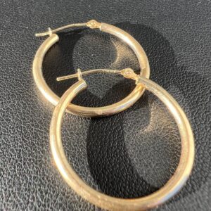10k 0.9g Gold Hoop Earrings