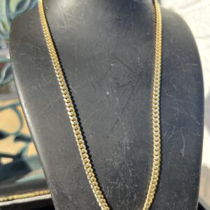 14k 30.6g Gold Cuban Chain 20”