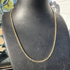 14k 7.4g Oval Link Chain 16”