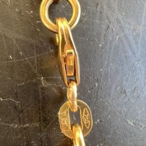 18k 15.4g Gold Rope Chain 18” - Image 4