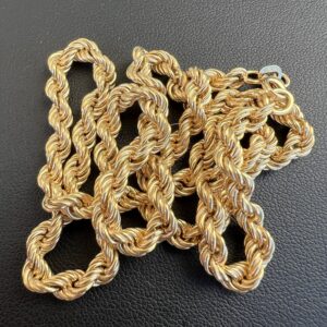 Alternative view of 18k 15.4g Gold Rope Chain 18”