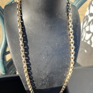 10k 75.7g Unique Gold Bike Chain 28”