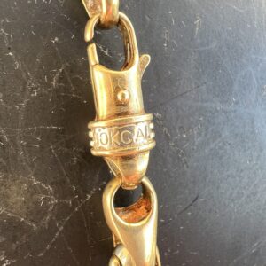 Alternative view of 10k 75.7g Unique Gold Bike Chain 28”