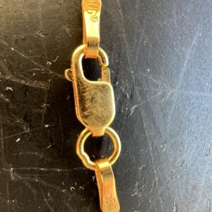 22k 2.9g Gold Franco Small Chain 15” - Image 4