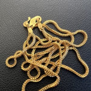 Alternative view of 22k 2.7g Gold Franco Small Chain 16”